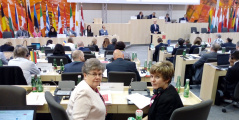 9 July 2018 The delegation of the European Integration Committee at the meeting of COSAC chairpersons
